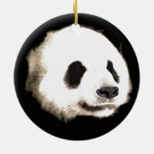 Trendy Cool Chic Hot Panda Christmas Tree Ornament (Achterkant)