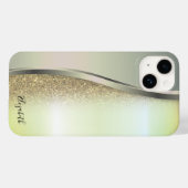 Trendy Cool Glitter Case-Mate iPhone Case (Achterkant (horizontaal))