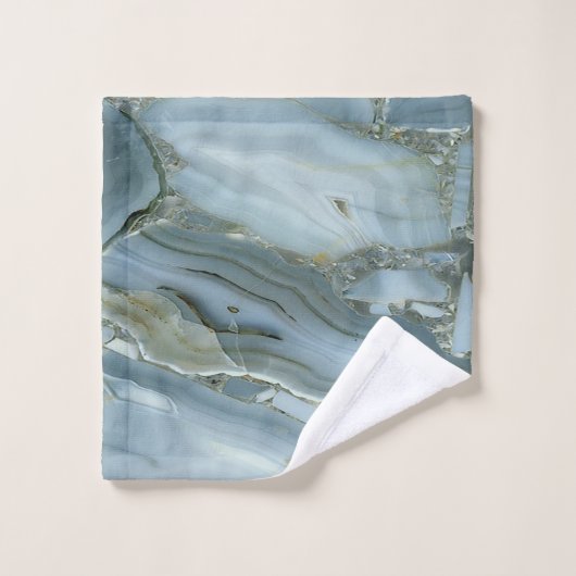 Trendy Cool Marble Pattern Bad Handdoek (Wasdoekje)