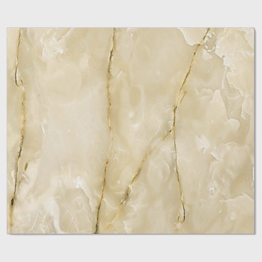 Trendy Cool Marble Pattern Texture Cadeaupapier (Vlak)