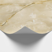 Trendy Cool Marble Pattern Texture Cadeaupapier (Hoek)