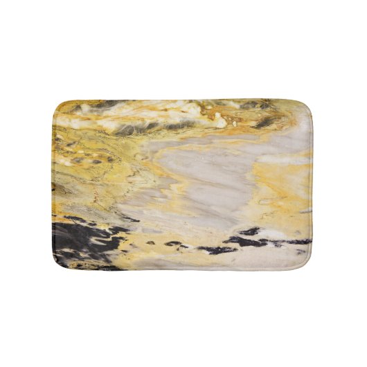 Trendy Cool Marble Stone Pattern Badmat (Voorkant)