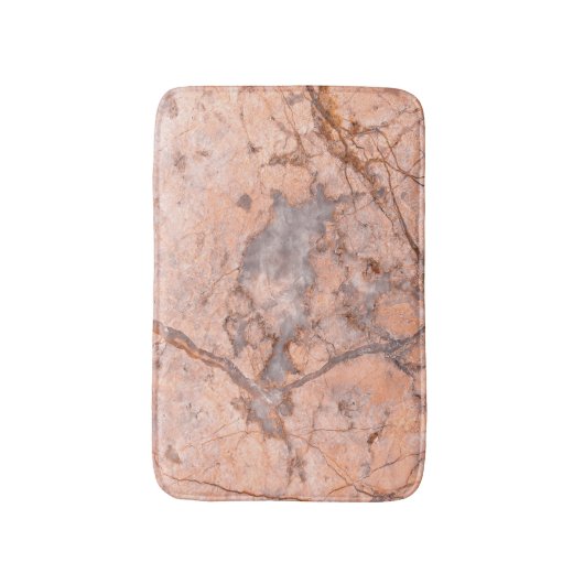 Trendy Cool Marble Stone Texture Badmat (Voorkant Verticaal)