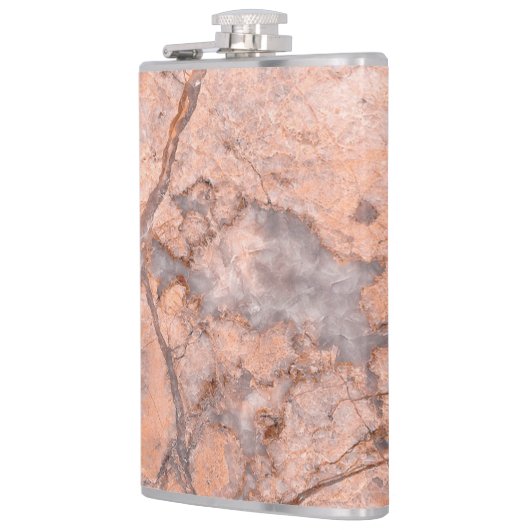 Trendy Cool Marble Stone Texture Heupfles (Links)