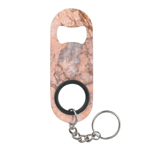 Trendy Cool Marble Stone Texture Mini Flessenopener (Achterkant)