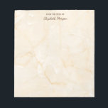 Trendy Cool Marble Stone Texture - Personalized Notitieblok<br><div class="desc">Moderne marmersteentextuur.</div>