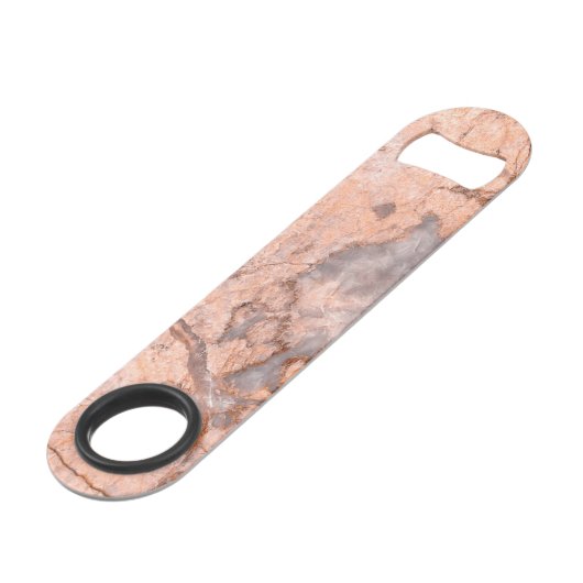 Trendy Cool Marble Stone Texture Speed Flessenopener (Voorkant Gekanteld)