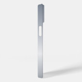 Trendy Cool Silver Glitter Waterverf Pineappel Case-Mate iPhone Case (Achterkant / Rechts)