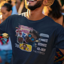 Trendy Cool Smudge 4 Fotocollage Afstudeerder