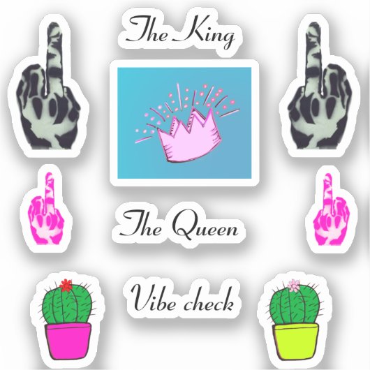 Trendy Cool Stickers voor Rug van IPhone (Voorkant)