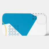Trendy, cool, urban geometric Memphis illustratie Case-Mate iPhone Case (Achterkant (horizontaal))