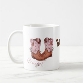 Trendy Cowgirl laarzen | Schattigee Westerne stijl Koffiemok