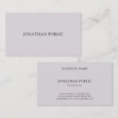 Trendy Creative Minimalistical Moderne Sjabloon To Visitekaartje (Voorkant / Achterkant)