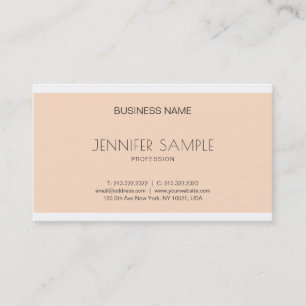 Trendy Creative Slank Grafisch Design Moderne Luxe Visitekaartje