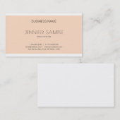 Trendy Creative Slank Grafisch Design Moderne Luxe Visitekaartje (Voorkant / Achterkant)