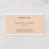 Trendy Creative Slank Grafisch Design Moderne Luxe Visitekaartje (Voorkant)