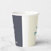 Trendy Creëer Uw eigen gepersonaliseerde Afbeeldin Papieren Bekers (Links)