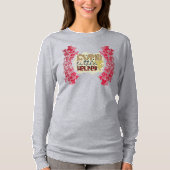 Trendy Cupid Valentijnsdag Long Meve T-shirt (Voorkant)