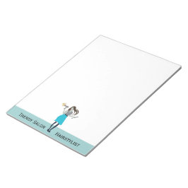 Trendy Curls Beauty Mode Woman Stylist Notitieblok