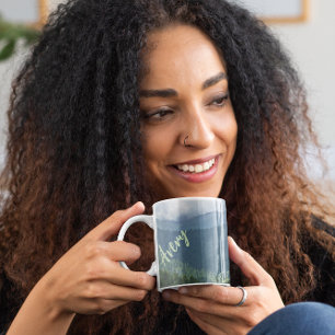 Trendy Custom Clingmans Dome Smoky Mountain Photo Koffiemok