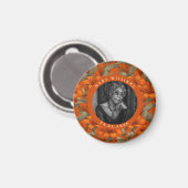 Trendy Custom Lilies Themed Beach Party Magneet (Voorkant / Achterkant)