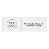 Trendy Custom Logo Medewerker Personeel Corporate  Naambadge (Voorkant)