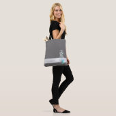 Trendy Cute  Ananas,Streep  -Persoonlijk  Tote Bag (Op model)