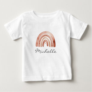 Trendy Cute Boho Waterverf Regenboog Persoonlijk