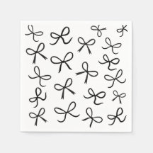 Trendy Cute Kleine Zwarte Strikken Wit