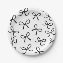 Trendy Cute Kleine Zwarte Strikken Witte