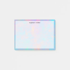 Trendy Cute Pastel Abstract Aangepast Post-it® Notes
