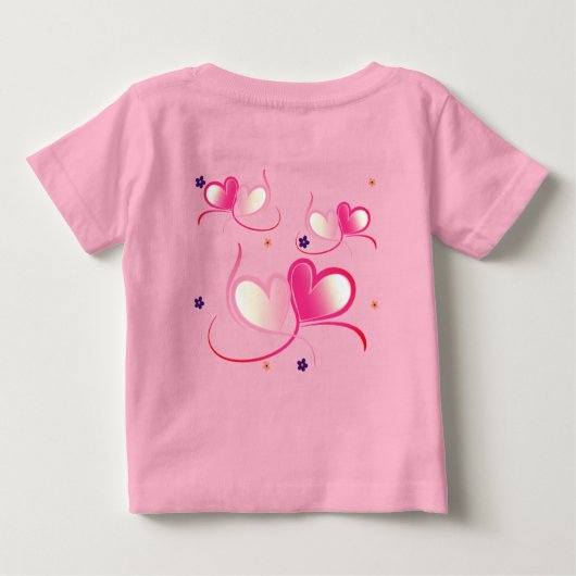 Trendy Cute Peuter Kunstzinnige Olifant Baby T-Shi (Achterkant)