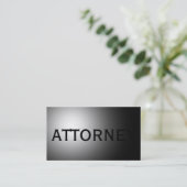 Trendy Cute Plain Attorney at Law Visitekaartje (Staand voorkant)
