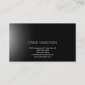 Trendy Cute Plain Attorney at Law Visitekaartje (Achterkant)