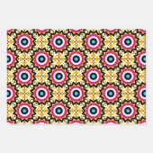 Trendy Cute Stylish Colorful Geometric Pattern Inpakpapier Vel (Voorkant 3)