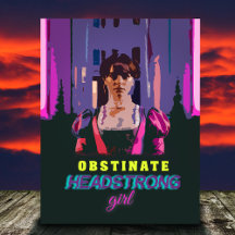 Trendy Cyberpunk Obstinate Headstrong Meisje