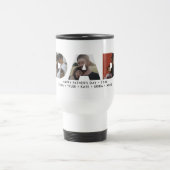 Trendy DAD Daddy Fotocollage Cutout Vaderdag Reisbeker (Center)