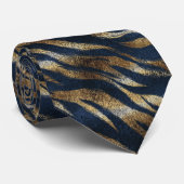 Trendy Dads Fathers Day Gifts Tiger Stropdas (Opgerold)