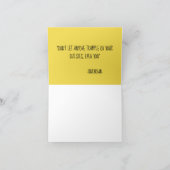 Trendy Daisy Design Notitiekaartje (Binnen)