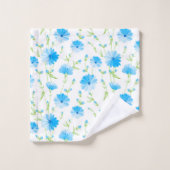 Trendy Daisy Floral Bad Handdoek (Wasdoekje)