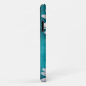 Trendy Daisy Floral Hoesje-Mate iPhone Case (Achterkant/rechts)