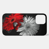 Trendy Daisy Floral Hoesje-Mate iPhone Case (Achterkant (horizontaal))