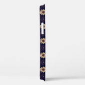 Trendy Daisy Floral Hoesje-Mate iPhone Case (Achterkant / Rechts)