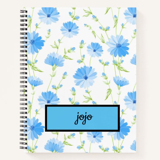 Trendy Daisy Floral Notitieboek (Voorkant)