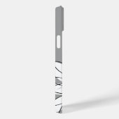 Trendy Daisy met grijs en geel Case-Mate iPhone Case (Achterkant / Rechts)