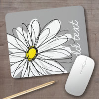 Trendy Daisy met grijs en geel