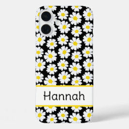 Trendy Daisy Pattern iPhone 16 Plus Hoesje