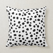 Trendy Dalmatische Stippen Zwart-wit Spots