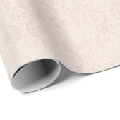 Trendy Damask Texture Pattern Wrapping Paper Roll Cadeaupapier (Rol Hoek)
