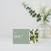 Trendy dames persoonlijke contact Kaarten Visitekaartje (Staand voorkant)